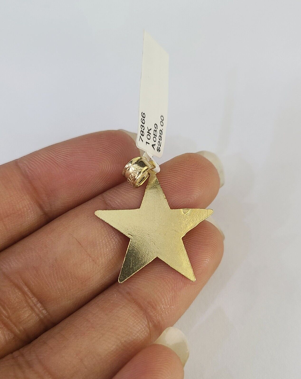 10k 2.5mm Rope Chain Star Pendant 18" - 30" Yellow Gold Set Charm Necklace - Reva Jeweler