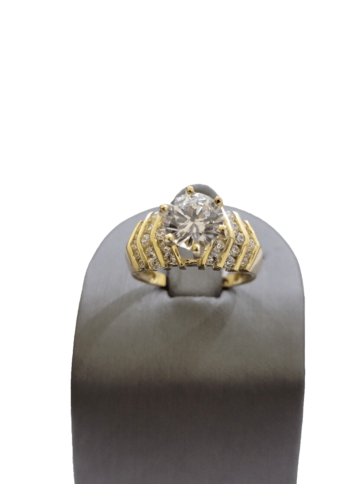 10k Yellow Gold Ring Ladies Wedding Band size 7 Real 10kt SALE Engagement Women - Reva Jeweler