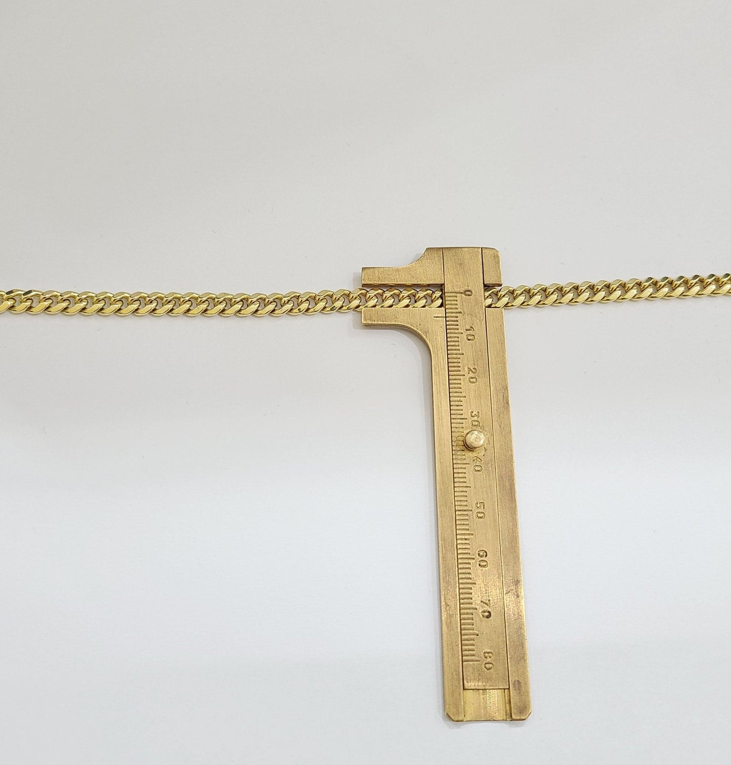 14k Yellow Gold Miami Cuban Link Chain 6mm 20" Necklace Box Lock Choker REAL