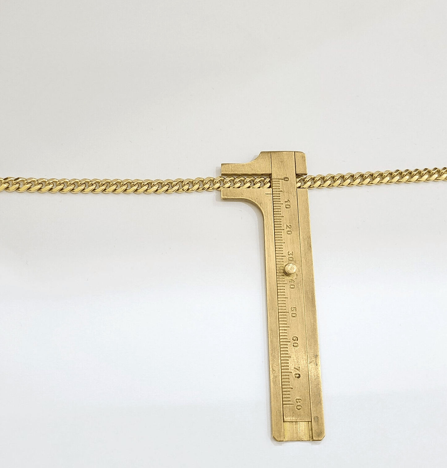14k Yellow Gold Miami Cuban Link Chain 6mm 26" Necklace Box Lock REAL 14kt - GoldenlinQ
