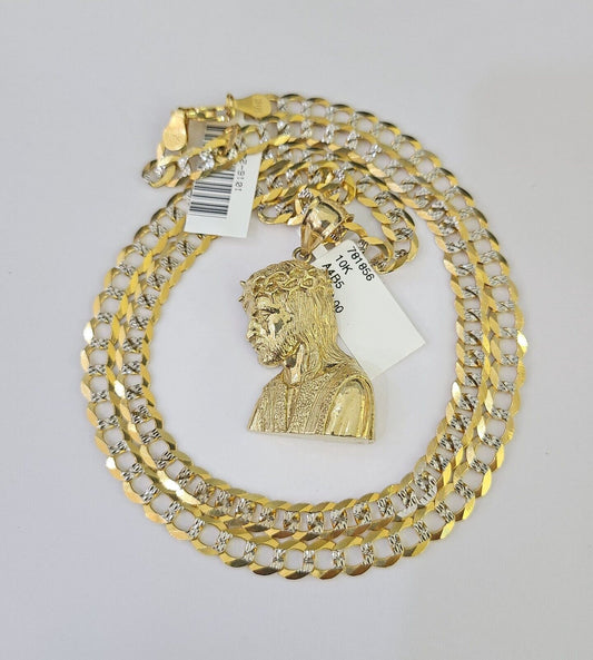 Jesus pendant close-up