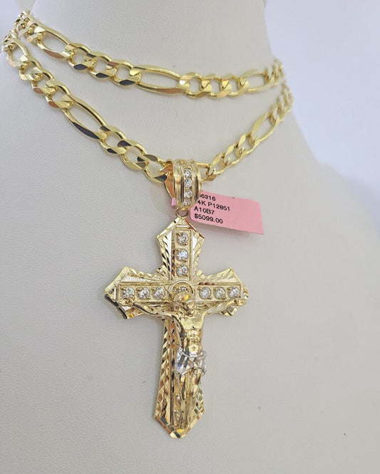 Jesus Cross pendant close-up