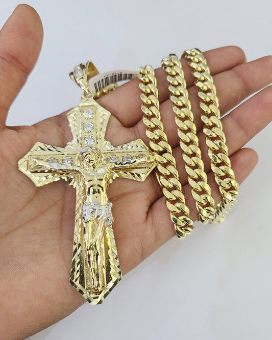 8mm Jesus chain clasp close-up