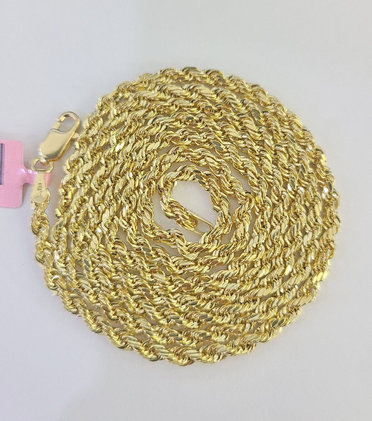 3mm rope chain showcase