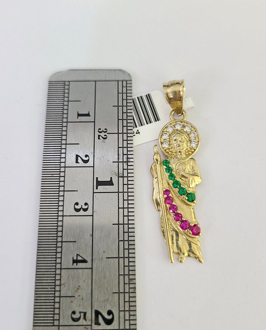 10k Saint Jude 2mm rope chain