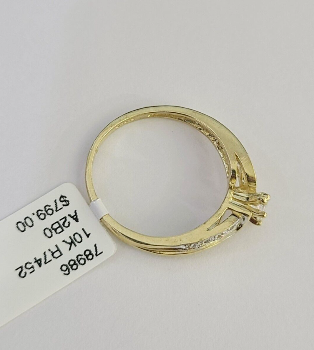 Real 10k Yellow Gold Ring Ladies 10Kt Genuine All Sizes