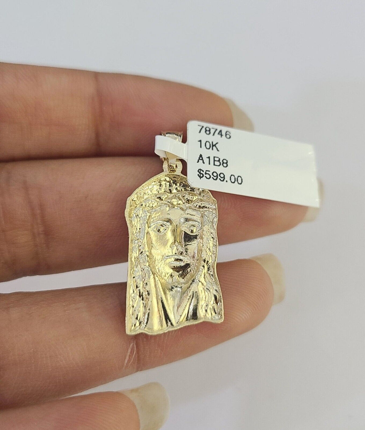 Side view Jesus head set