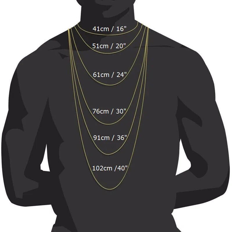 Real 10k Gold Kids Chino Chain Necklace 16 Inch 5mm SOLID 10KT Yellow Gold - Reva Jeweler