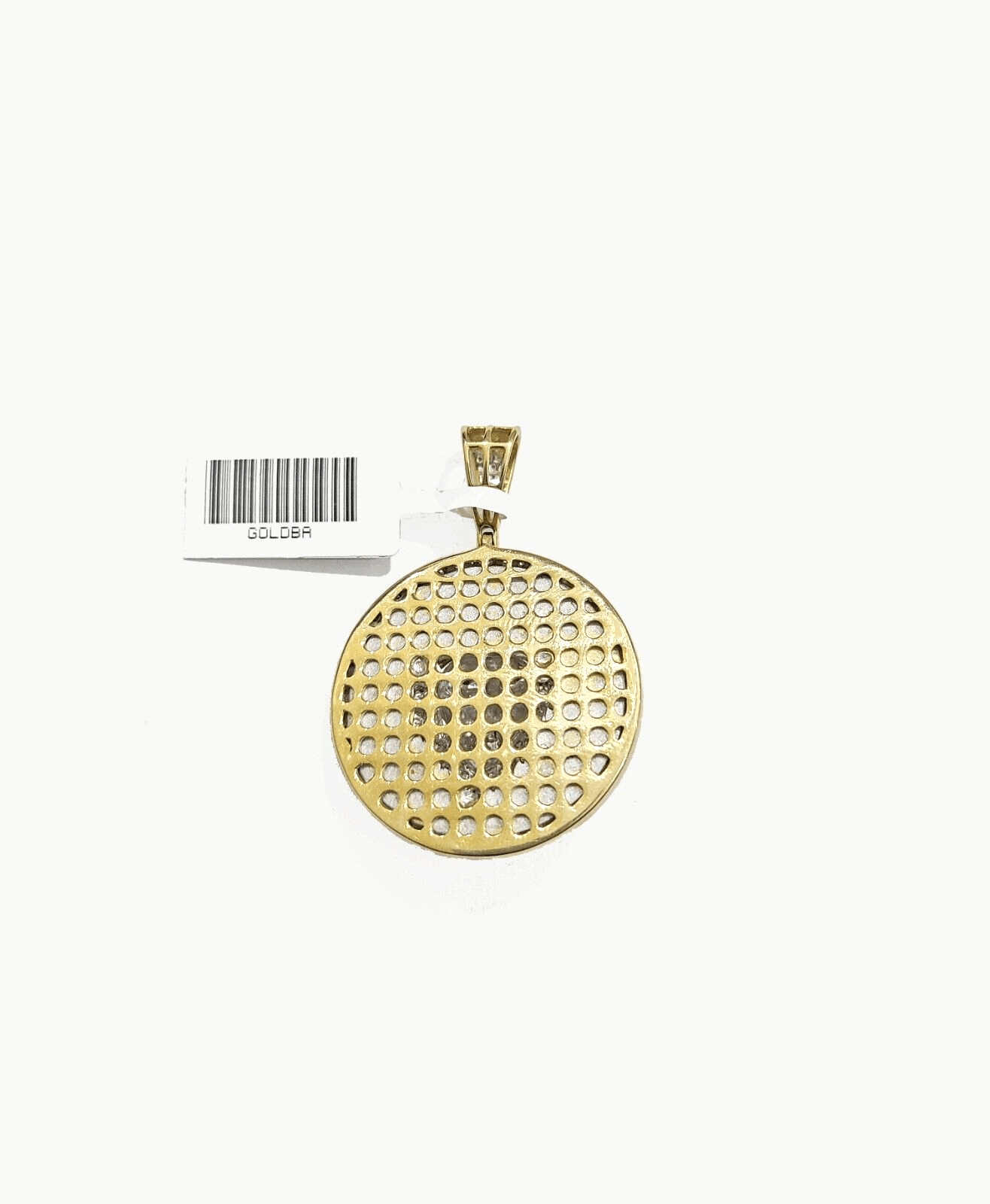 Real 10kt Yellow Gold Lion Head Pendant Diamond Charm for Necklace and Chain - Reva Jeweler