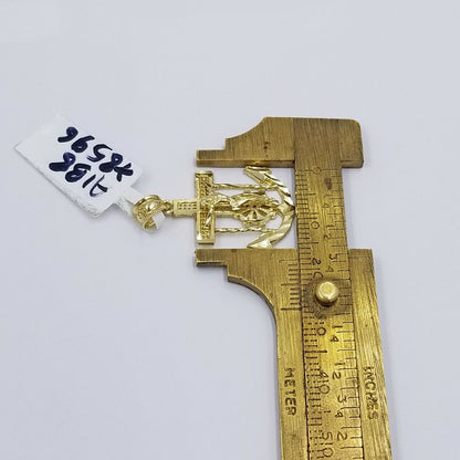 10k Gold Anchor Pendent Rope Chain 2.5mm 18" 20" 22" 24" 26" 10kt Necklace Cham - Reva Jeweler