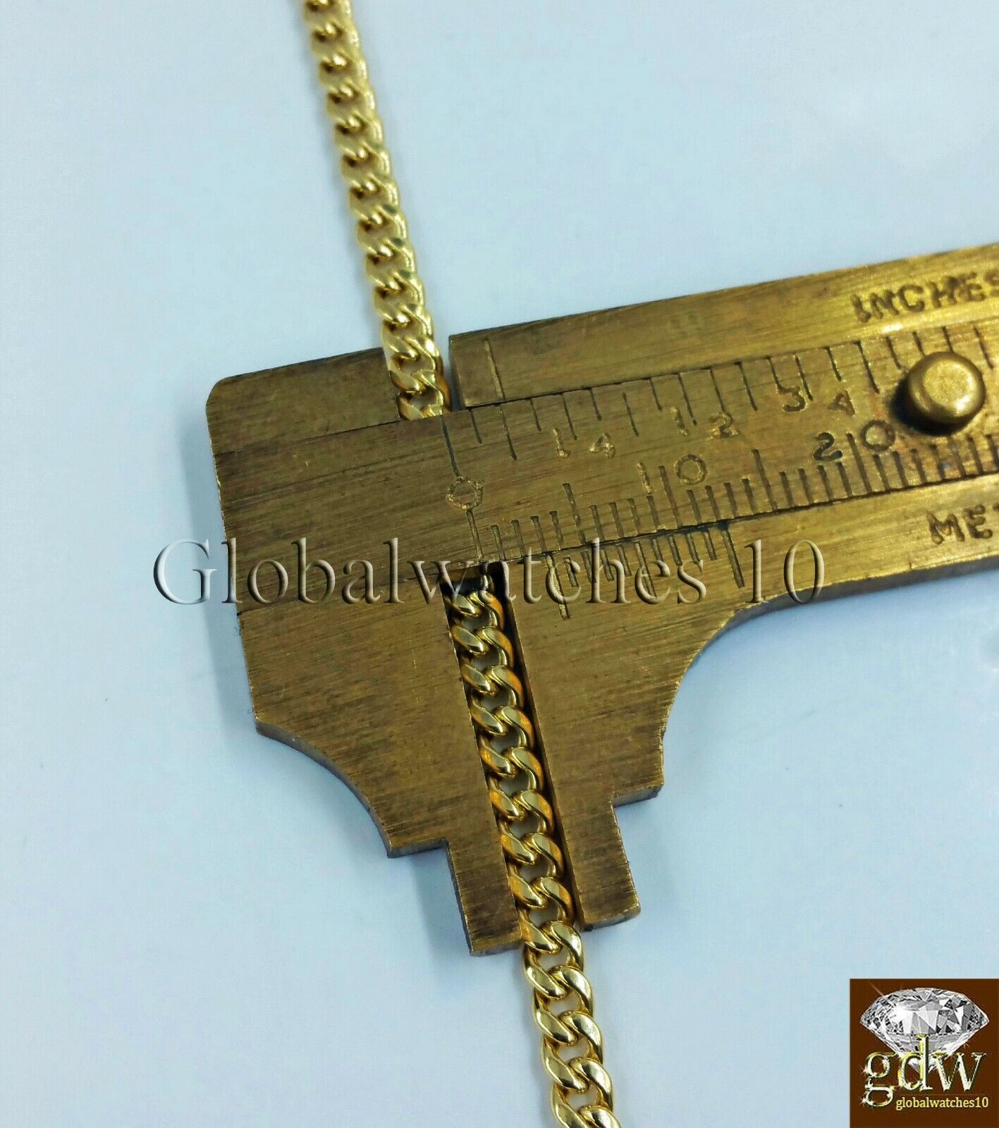 10k Gold & Diamond Lion's Head Charm with 26" Inch Miami Cuban Chain Men Real - Reva Jeweler