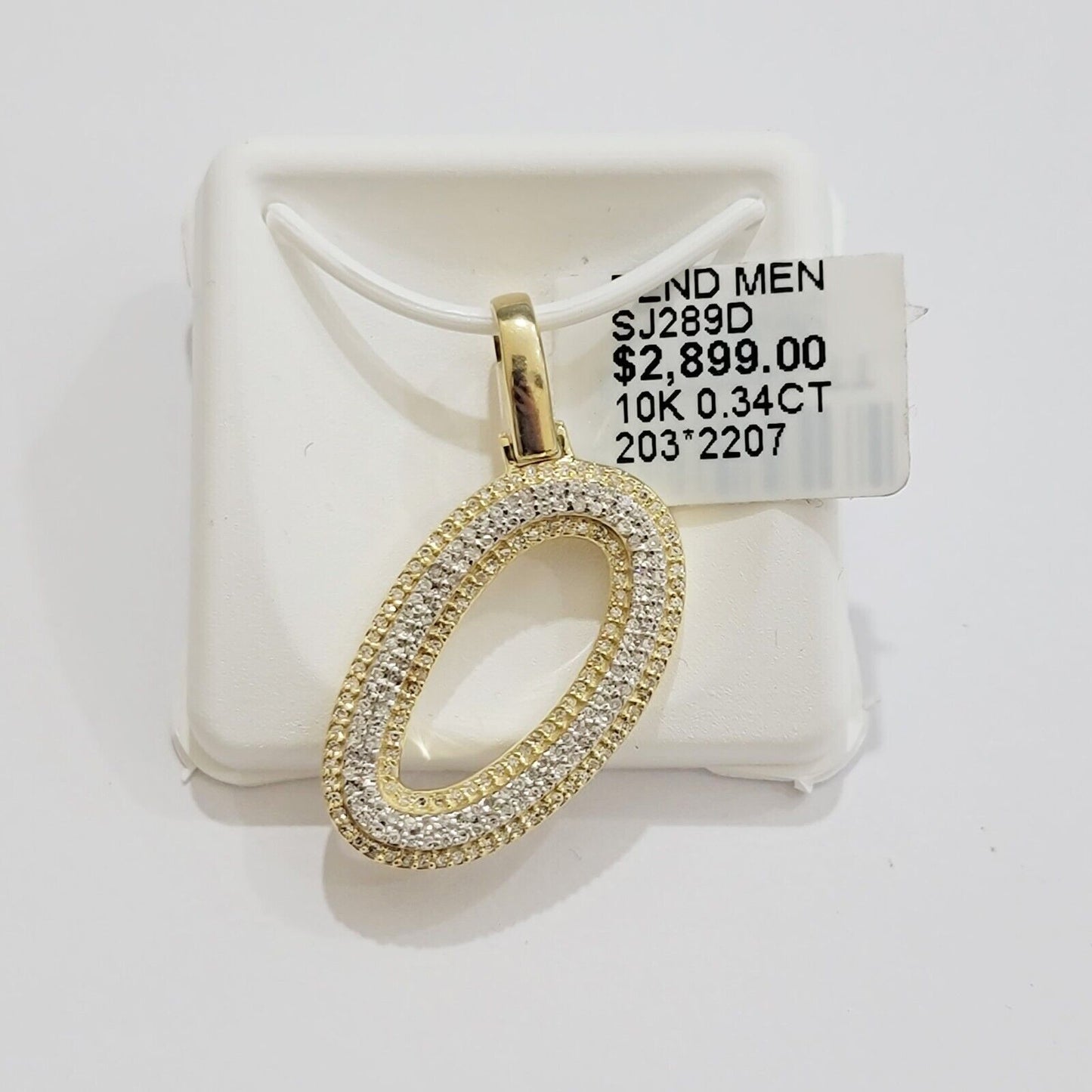 10k Gold Pendant Natural Diamond Initial Charm A - Z Alphabet 10K Yellow Gold REAL - Reva Jeweler