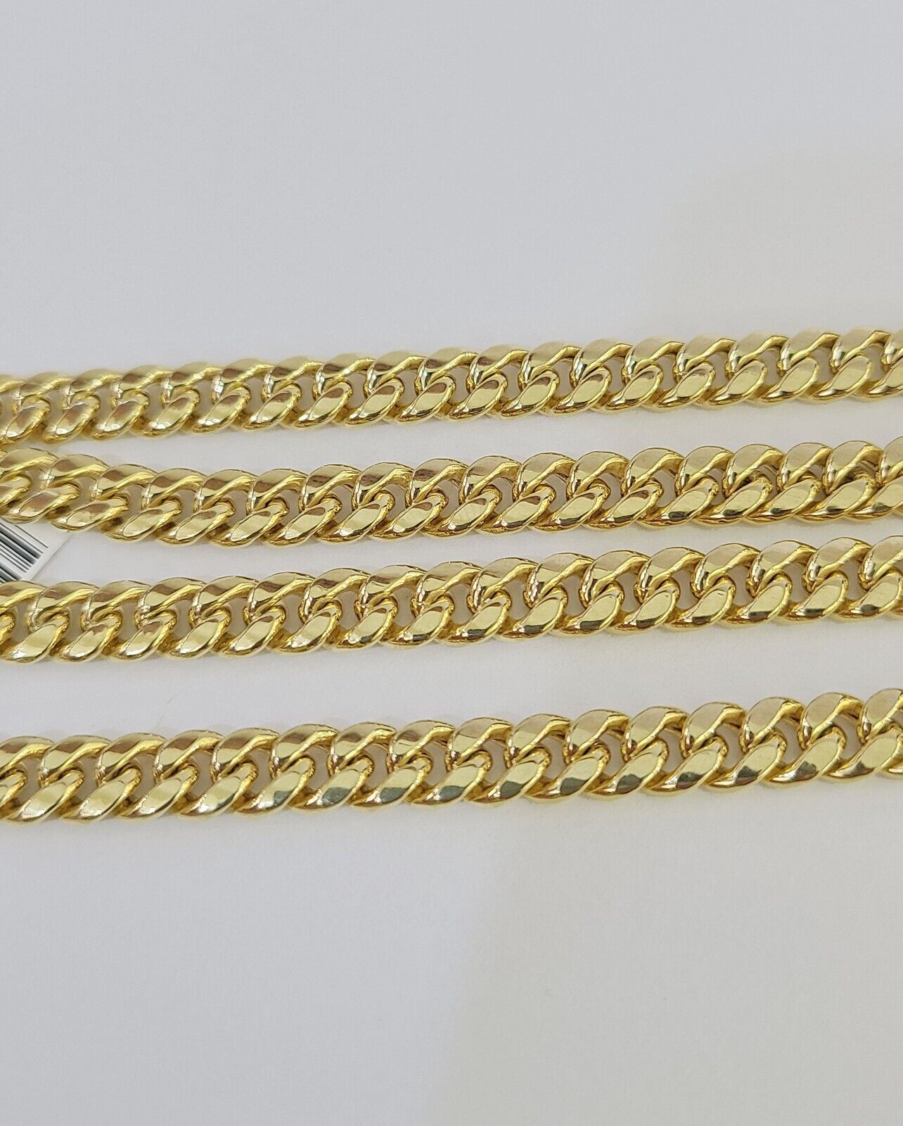 10K Miami Cuban Link Chain Yellow Gold Real 6mm 26 inch Necklace - GoldenlinQ
