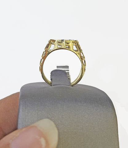 10k Yellow Gold 50 Pesos Ring 1947 Mexico/Mexican Ring - Reva Jeweler