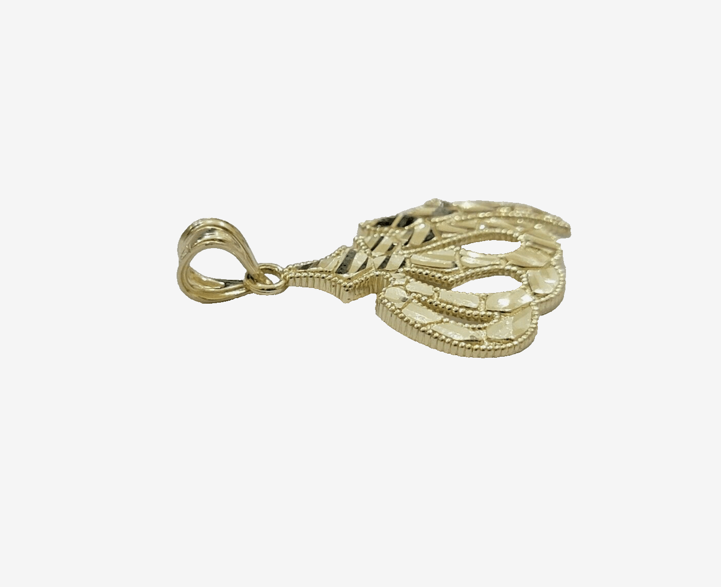 10k Yellow Gold Allah Charm Miami Cuban Chain 18 Inch Necklace 10kt Pendant Real - Reva Jeweler