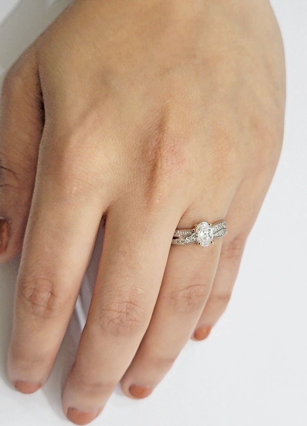 10k Yellow Gold Ladies Solitaire Ring For Womens Casual Band SALE Real Brand New - Reva Jeweler