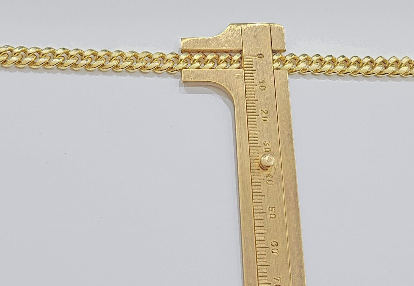 10k Yellow Gold Miami Cuban Link Bracelet 8.5" inch 7mm Real 10kt Box Lock Men - Reva Jeweler
