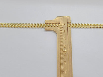 10k Yellow Gold Miami Cuban Link Bracelet 9" inch 6mm Real 10kt Box Lock Men - GoldenlinQ