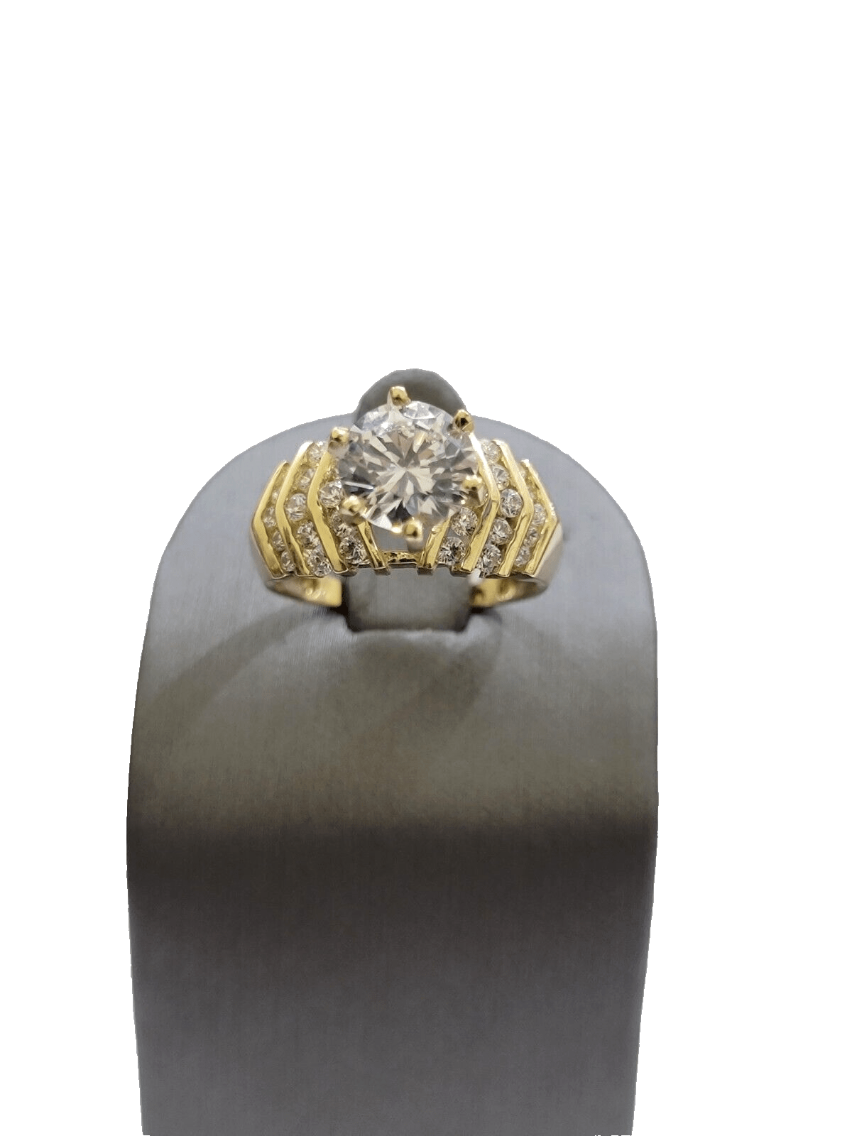 10k Yellow Gold Ring Ladies Wedding Band size 7 Real 10kt SALE Engagement Women - Reva Jeweler