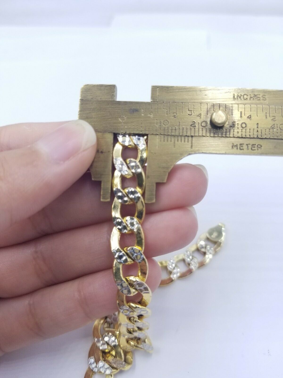 12MM Real Gold Mens Necklace Cuban Link 26" Diamond Cut 10k Yellow Gold Chain - Reva Jeweler