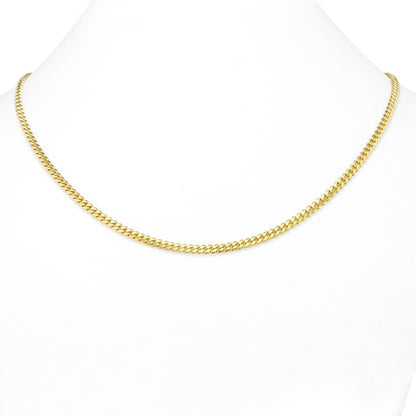 14k Solid Yellow Gold Miami Cuban Link Chain 5mm 26" Necklace 14kt Lobster Lock - GoldenlinQ