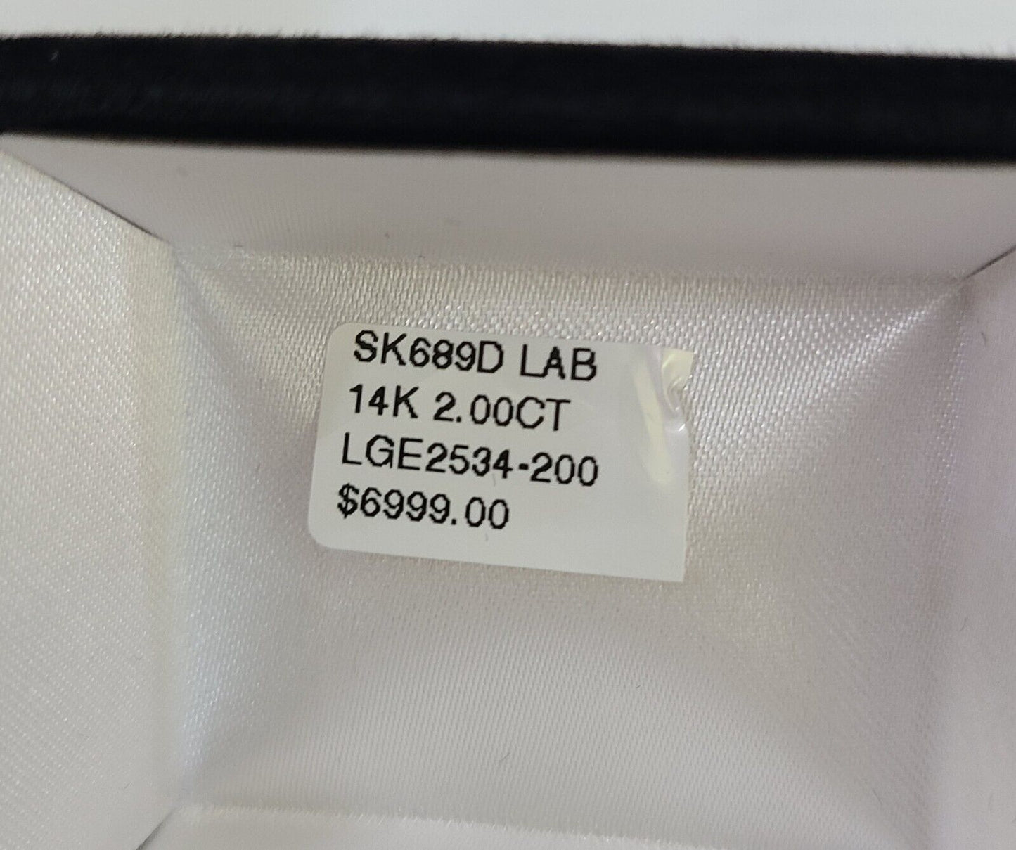 14k White gold Round Earrings Diamond screw - back Lab Created Women Men Studs - Reva Jeweler