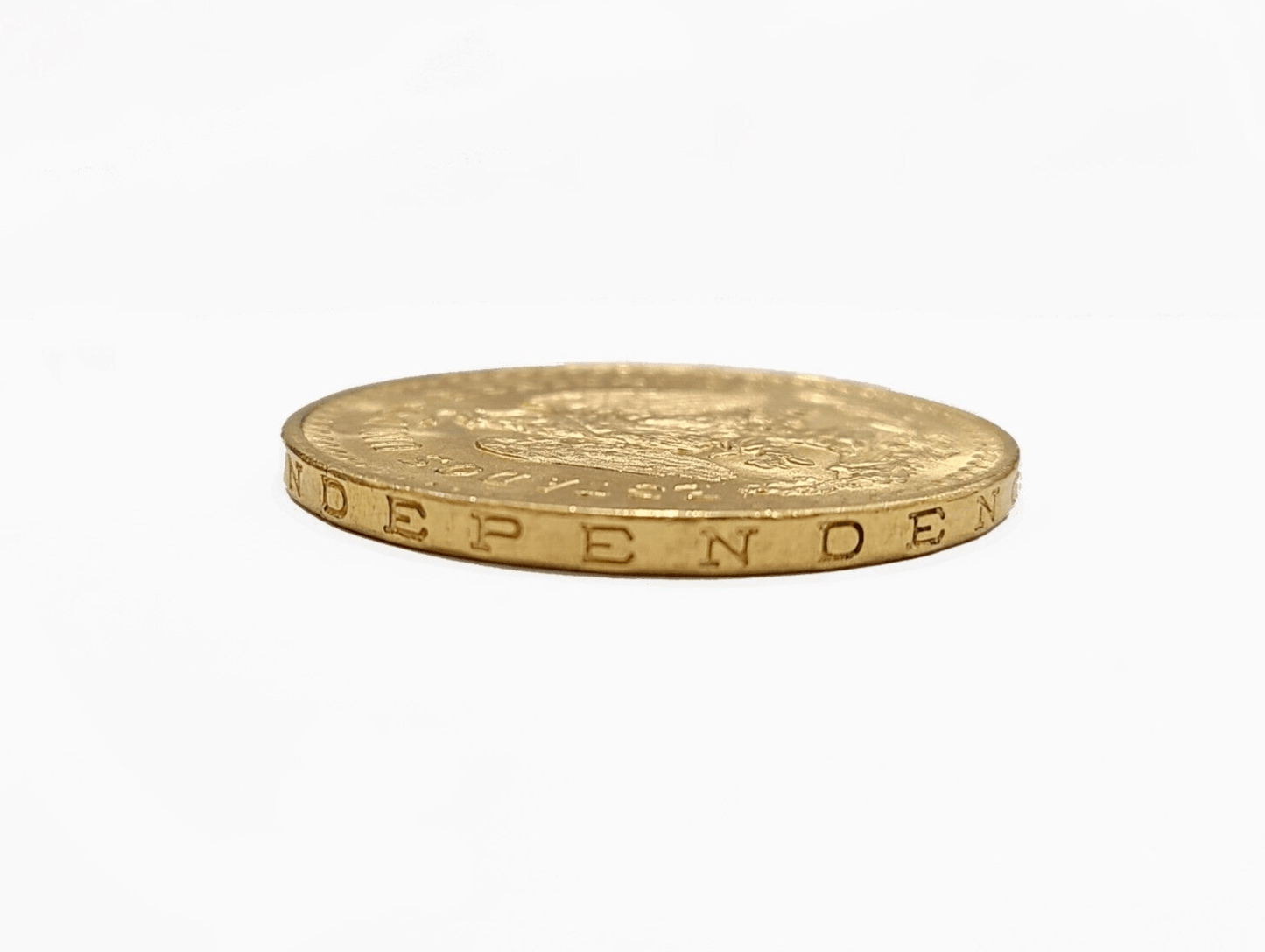 1947 Mexican Centenaro 50 Gold Pesos Coin Solid 22k Yellow Gold, Oro Centenario - Reva Jeweler