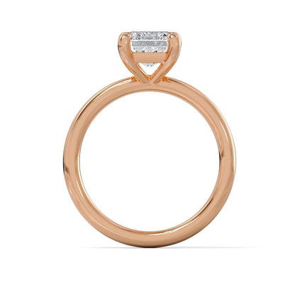 1CT IGI Certified Diamond Engagement Ring VS2 D Oval Lab - created 14k Yellow Gold - Reva Jeweler