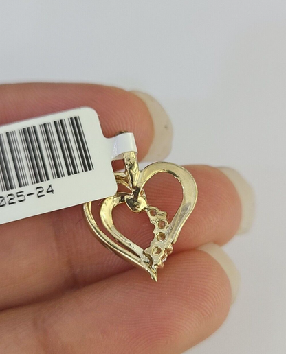 Full heart pendant view