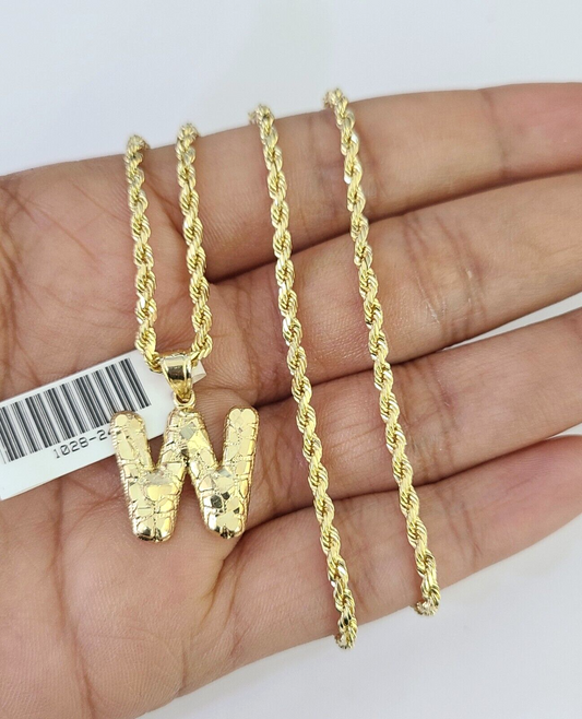 W rope chain texture
