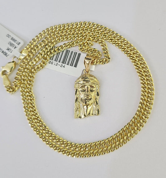 Jesus head flat lay