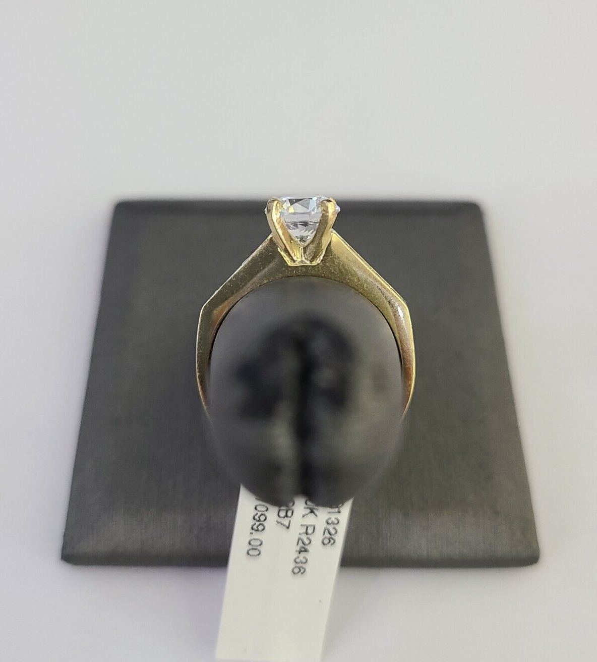 Real 10k Yellow Gold Ring Wedding Engagement Casual 10Kt Genuine All Sizes For Ladies