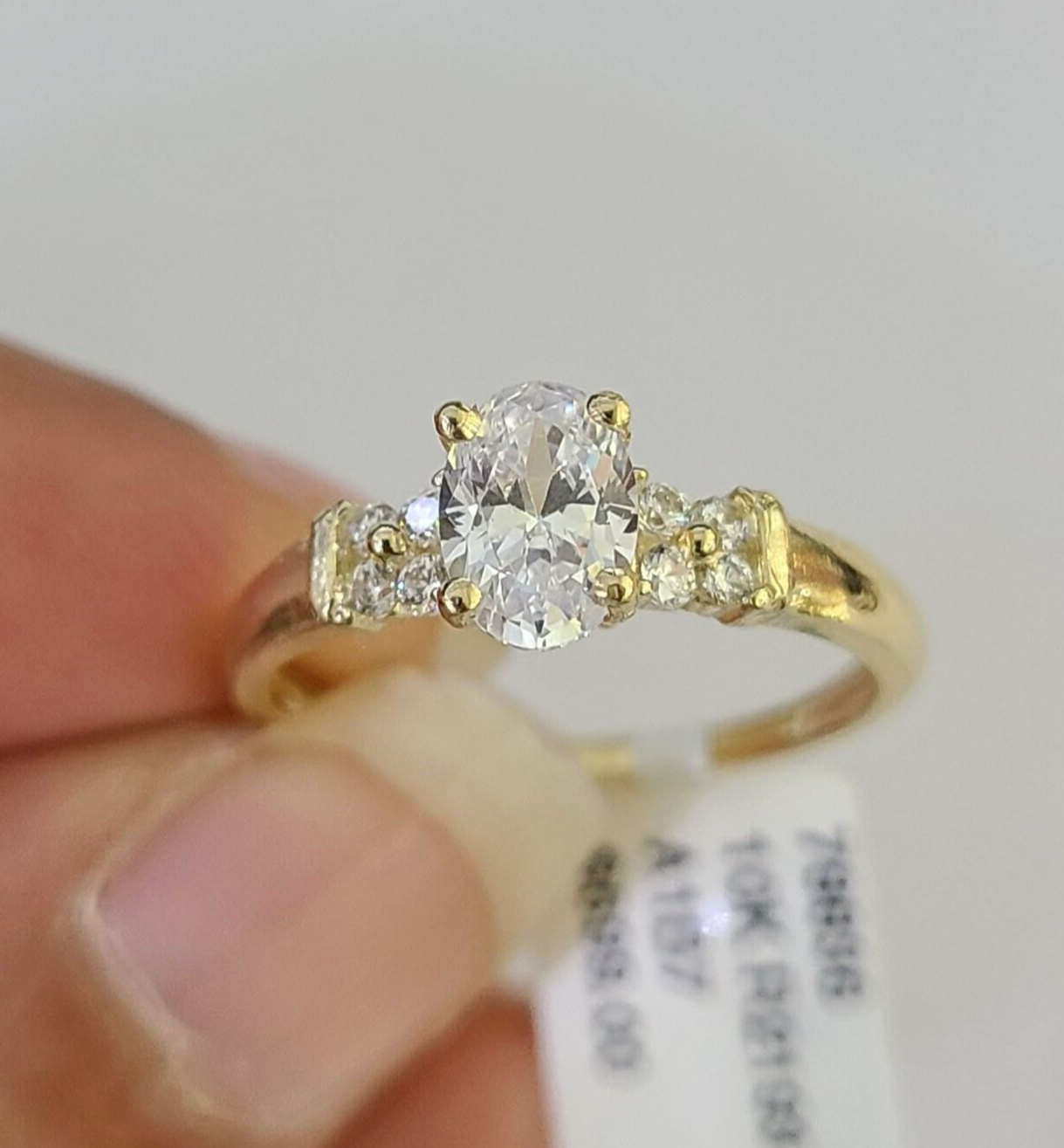 Real 10k Yellow Gold Ring Wedding Engagement Casual 10Kt Genuine All Sizes / Women