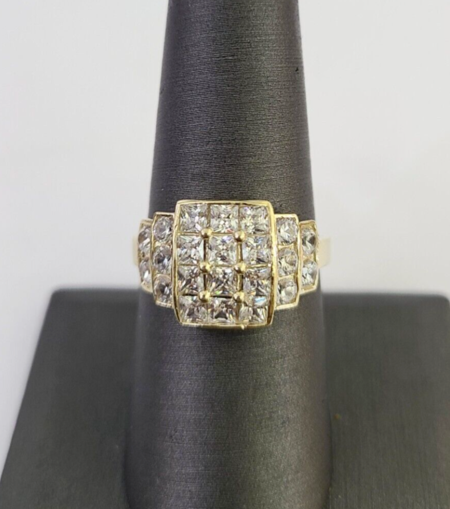 Real 10k Yellow Gold Ring For Ladies / Women 10Kt All Sizes