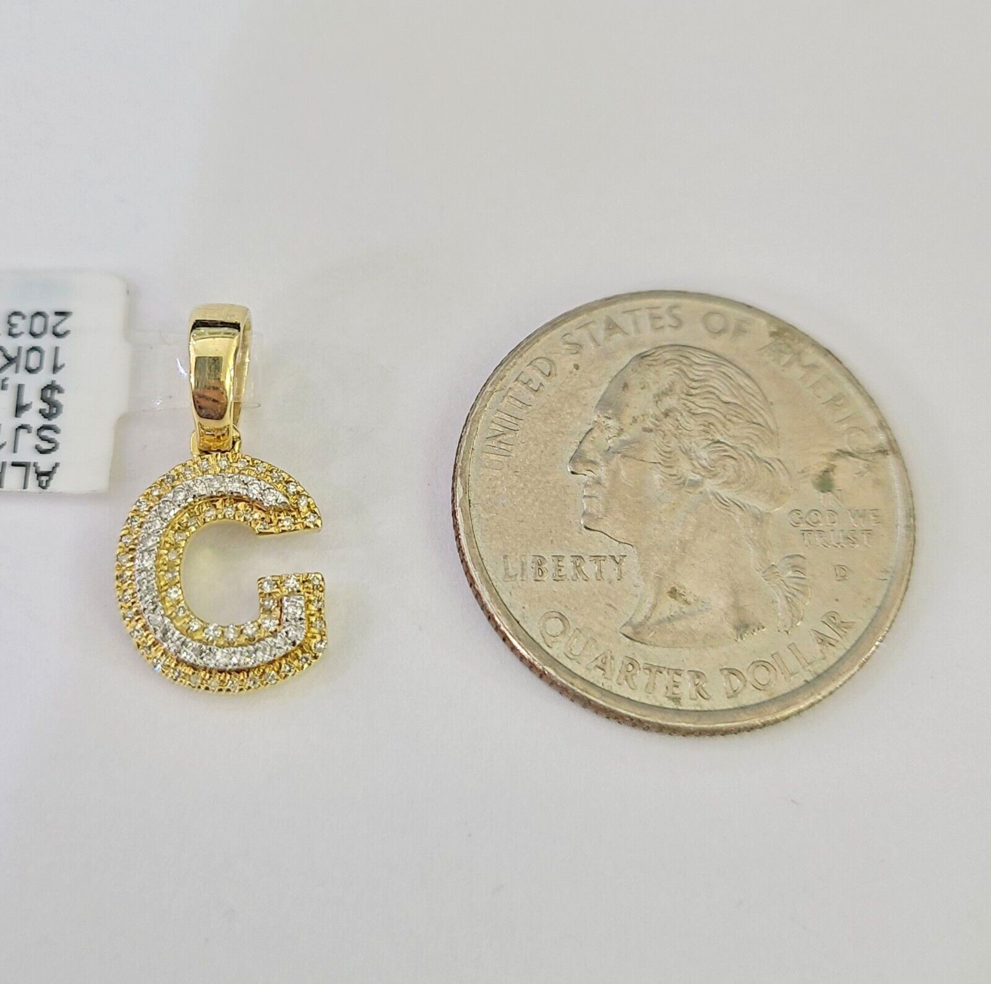 10k G initial diamond rope chain