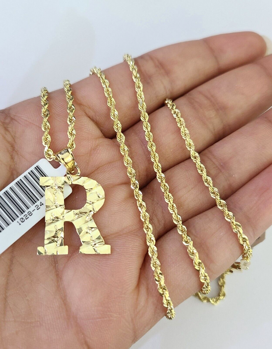 R initial pendant side view