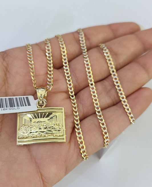 Last Supper pendant flat lay