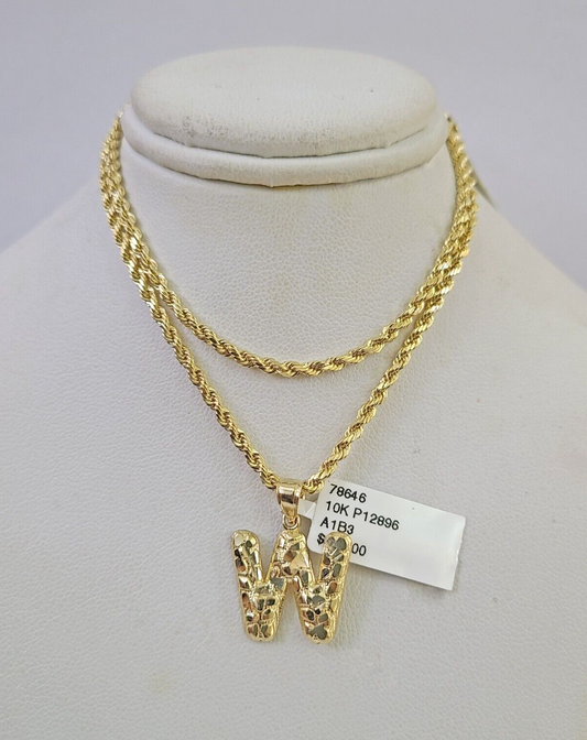 10k gold W side profile