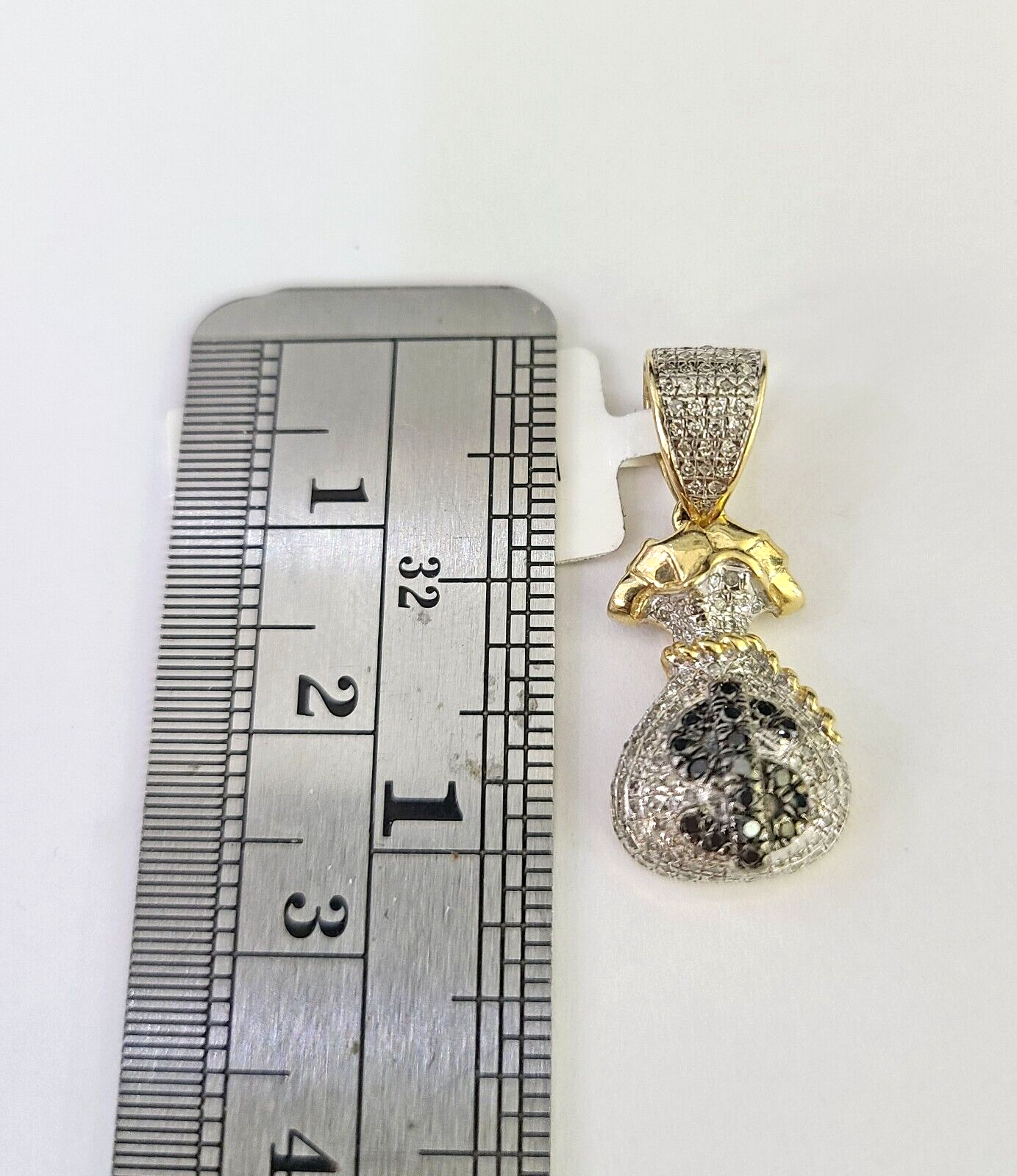 Angled Money Bag with 2mm rope chain