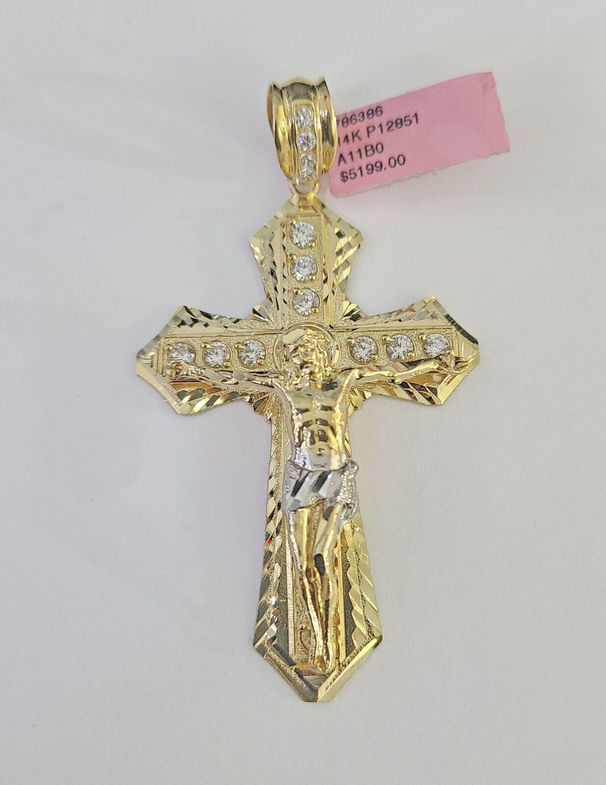 Jesus Christ cross side view