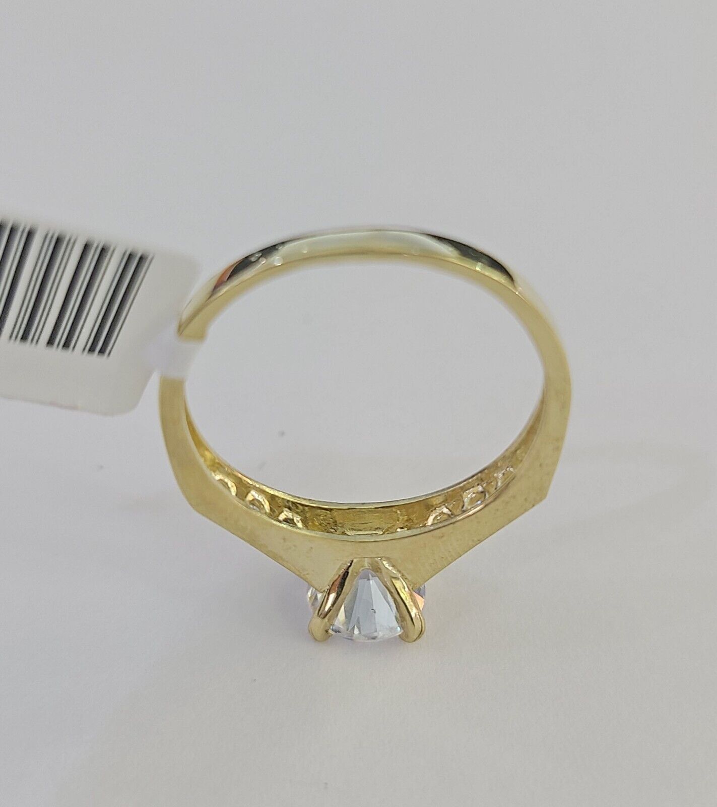 Real 10k Yellow Gold Ring Wedding Engagement Casual 10Kt Genuine All Sizes For Ladies