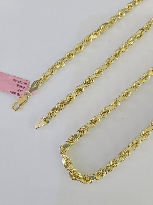 High-Polish Rope Necklace