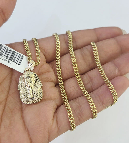 Side view of 10K Pharaoh chain set