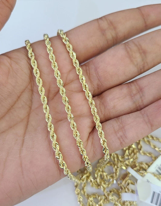 4mm rope chain clasp detail