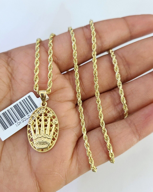 Crown pendant side view