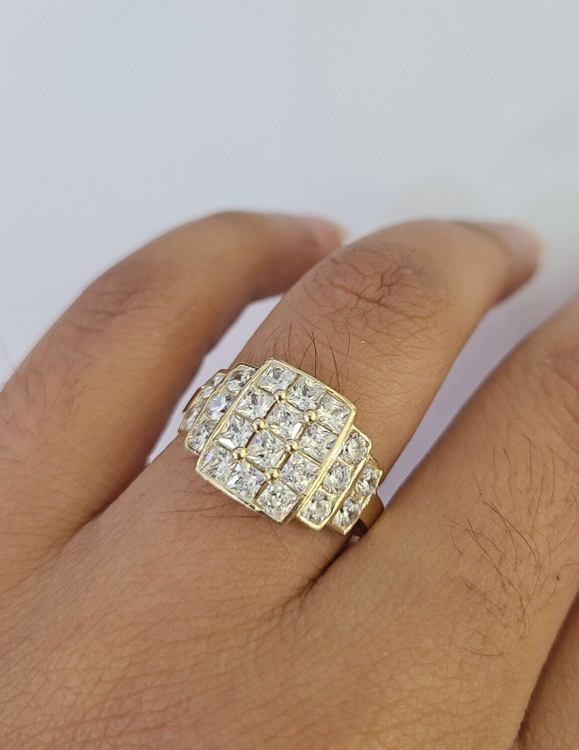 Real 10k Yellow Gold Ring For Ladies / Women 10Kt All Sizes