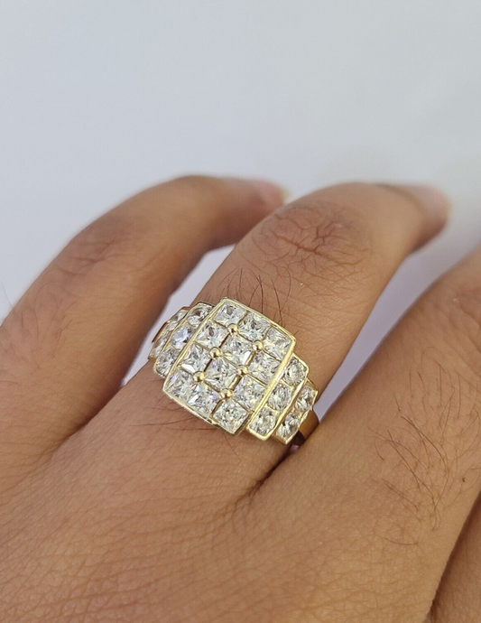 Real 10k Yellow Gold Ring For Ladies / Women 10Kt All Sizes
