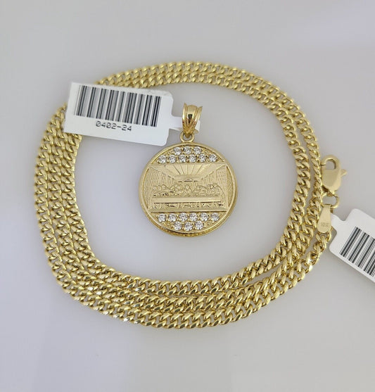 Last Supper pendant side view