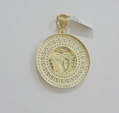 Reva Circular Stone Charm Pendant