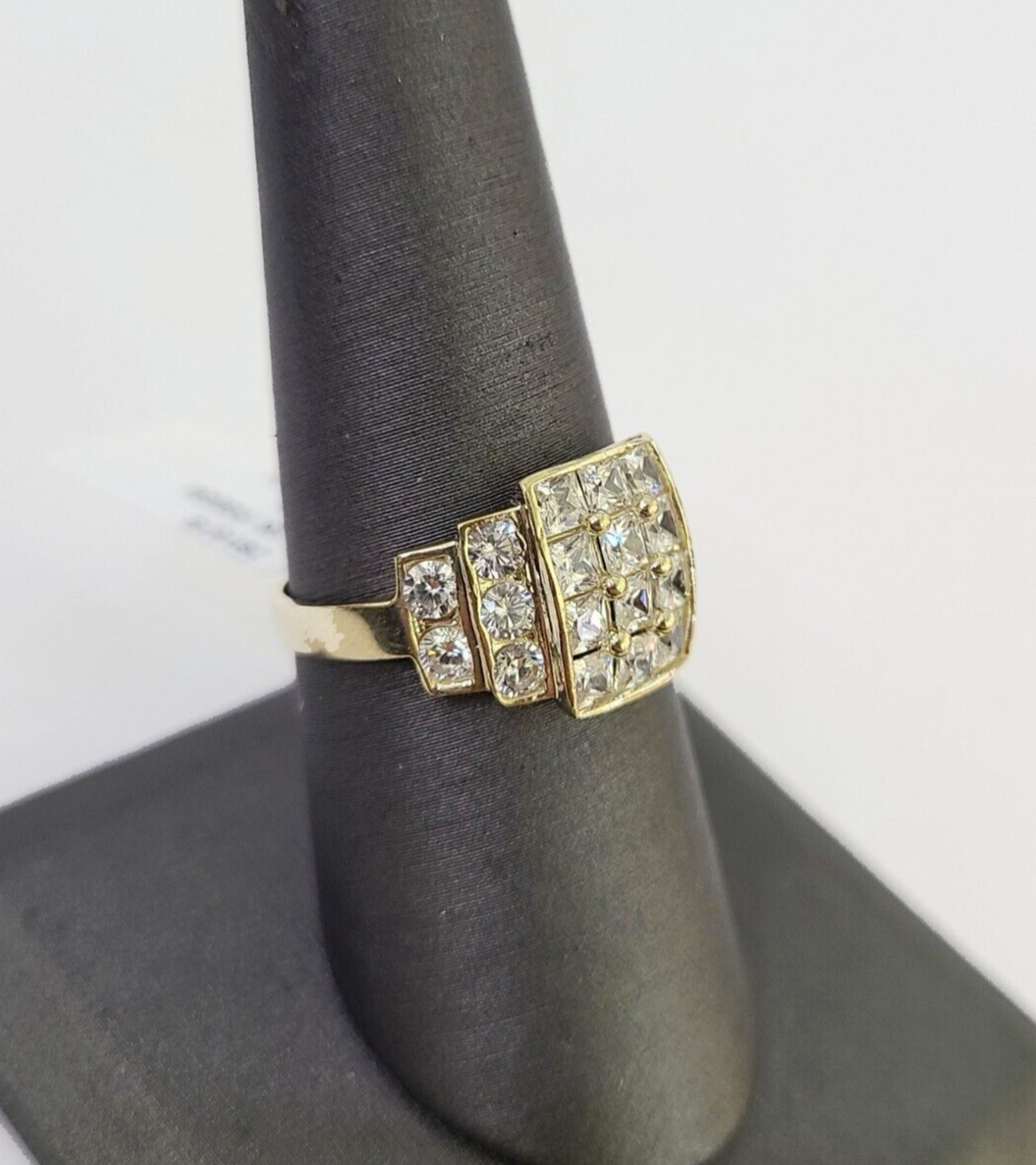 Real 10k Yellow Gold Ring For Ladies / Women 10Kt All Sizes